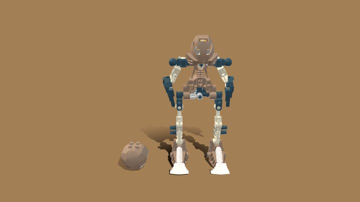 Pohatu Toa Mata 3D Model