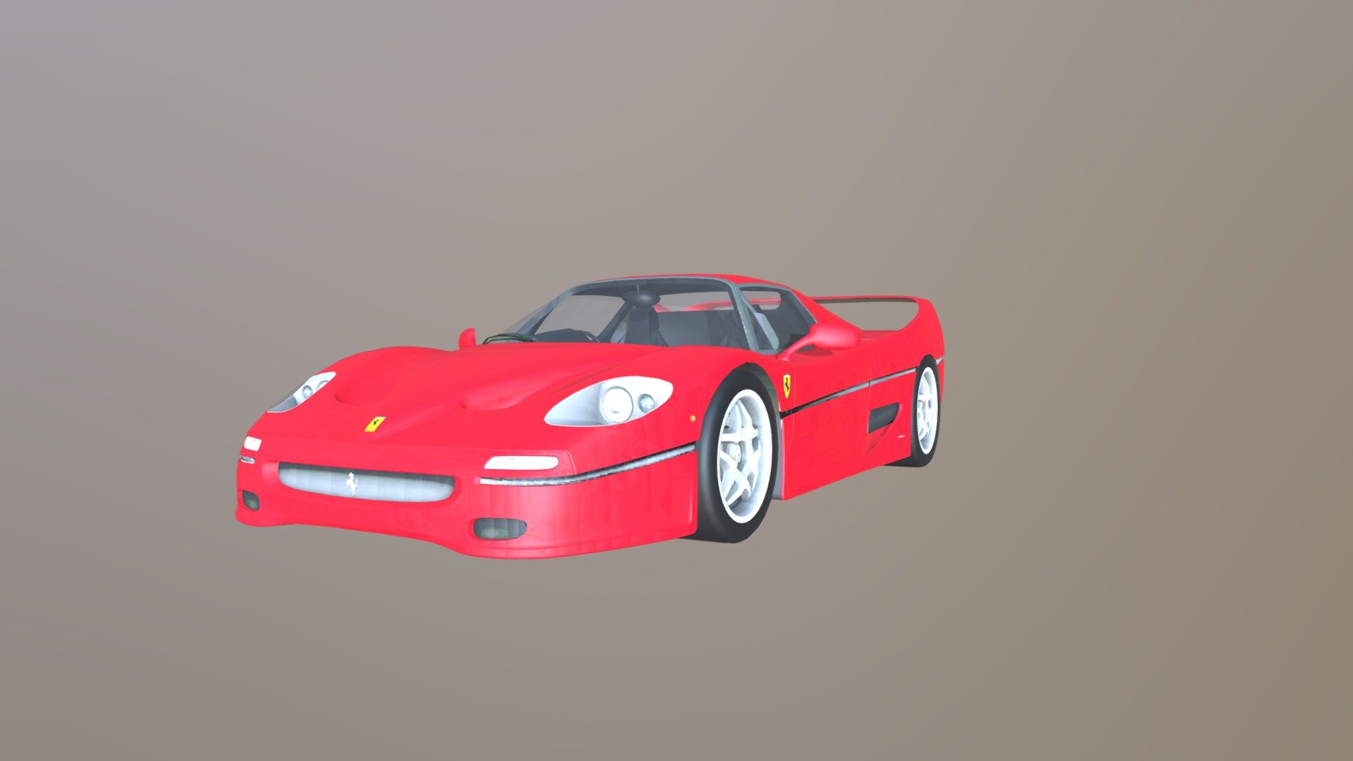 ferrari f50 - Download Free 3D model by zairiq-123 [ac4caac] - Sketchfab