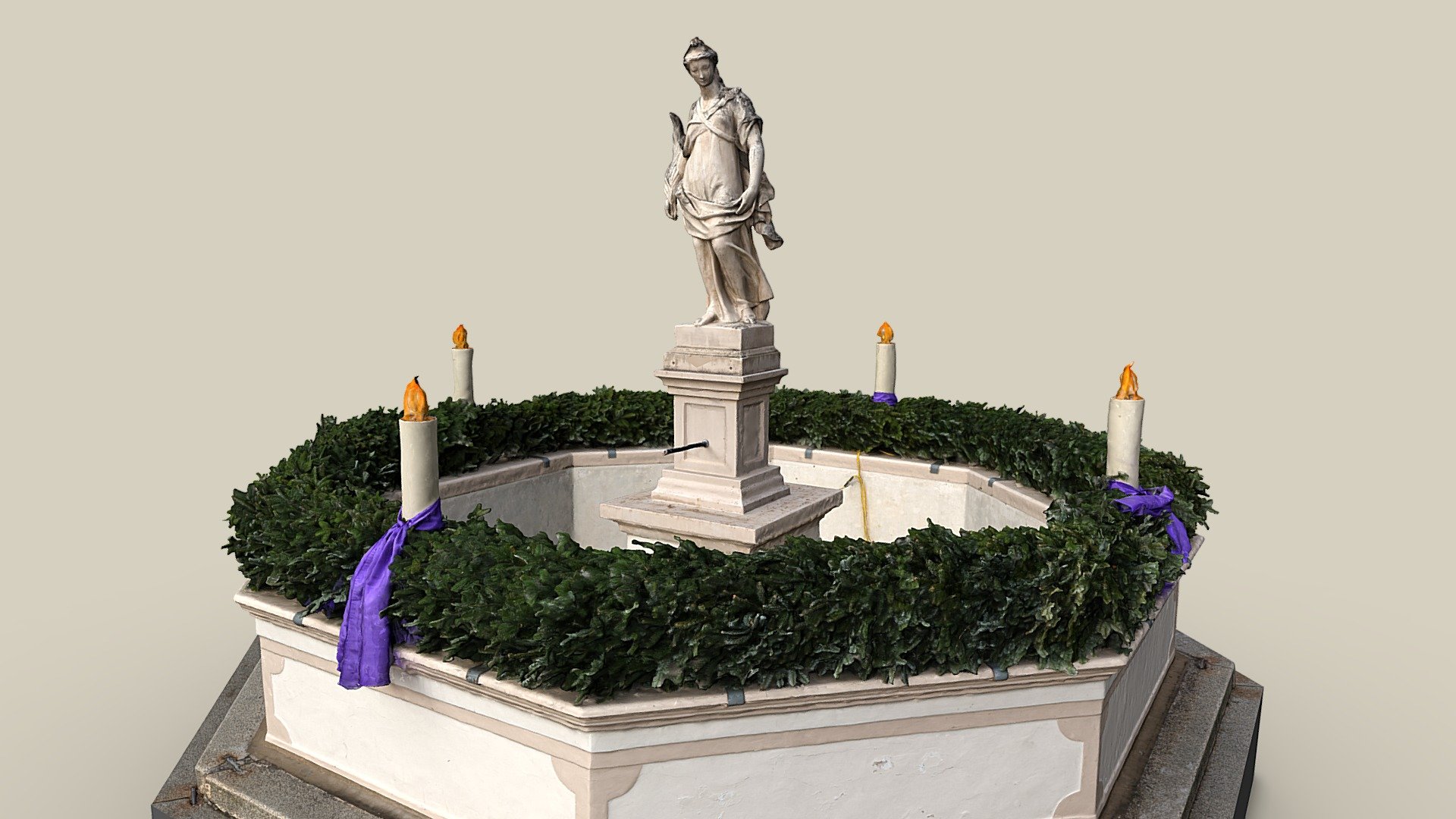 Brunnen - Advent — Sketchfab embed 3D viewer