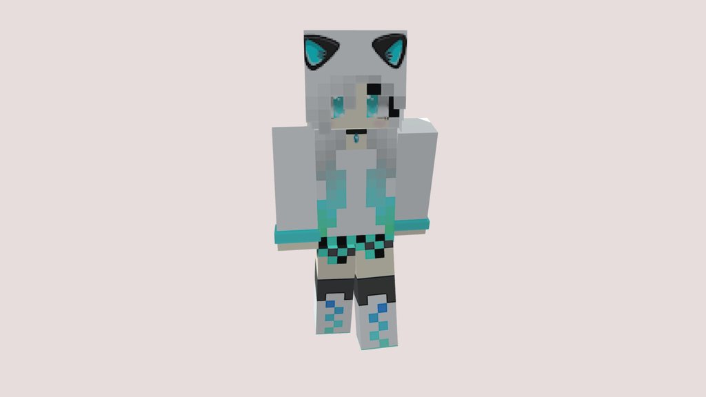 Cute Minecraft girl 17