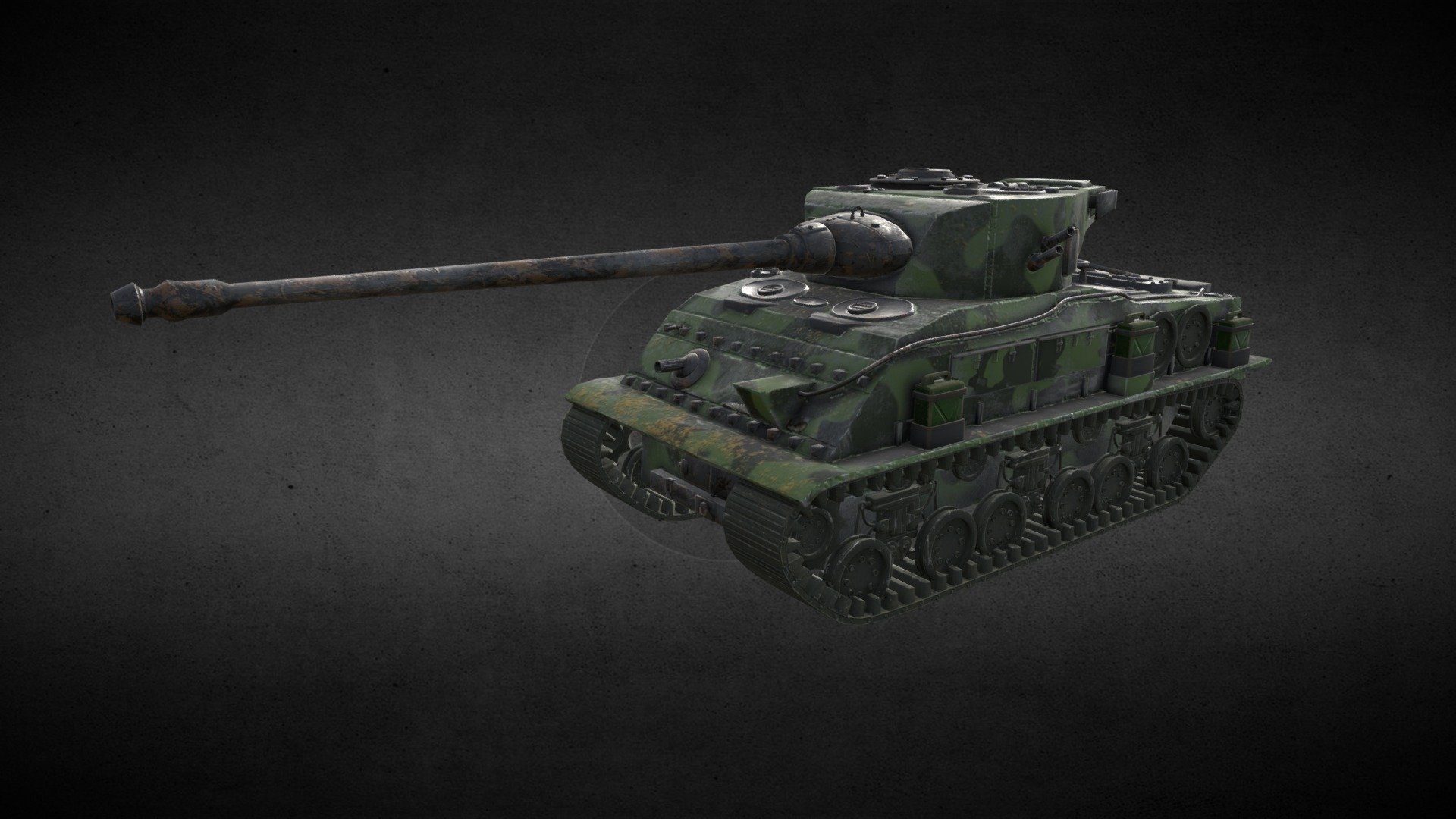 Military Tank! - 3D Model By DafVader [ac4d2b3] - Sketchfab