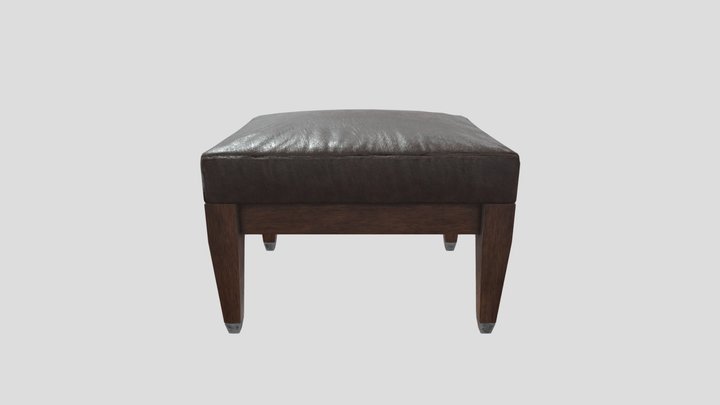 Basic ottoman 3D Model