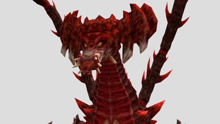 Aggregate Destoroyah 3D Model