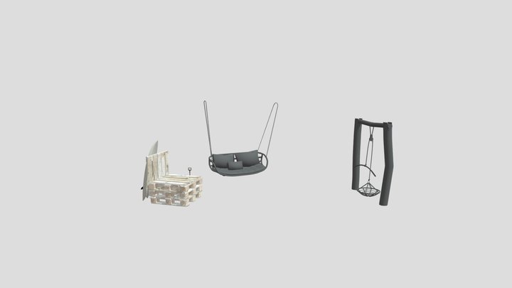 BY THE OCEAN - Unwrap 2 More detailed props 3D Model