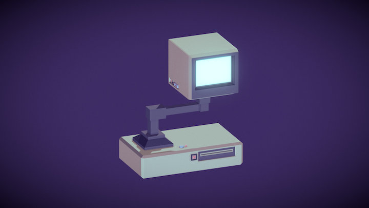 Computer 3D Model
