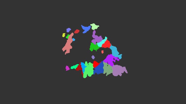 C18o 25clumps 0 35K Smo 3D Model