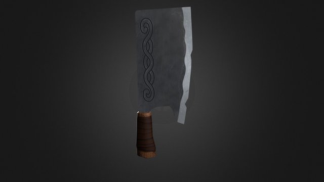 Kitchen-knife 3D Model
