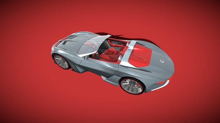 Zora Speedster - Production Concept 3D Model