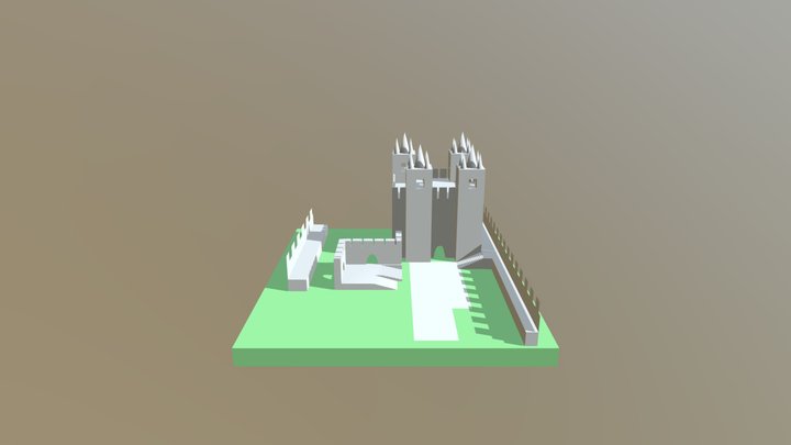 Castelo Santa Maria da Feira 3D Model