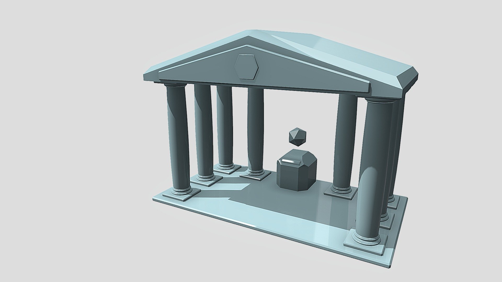 Icosahedron Temple
