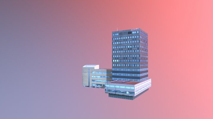 Planned Office Building in Tanjong Rhu 3D Model