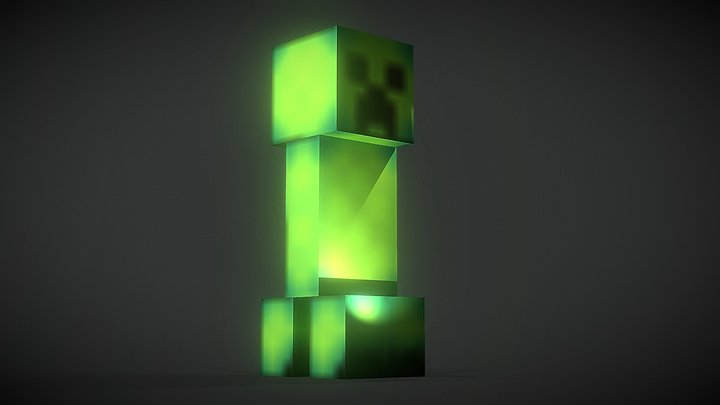 Creeper (New Minecraft) 3D Model