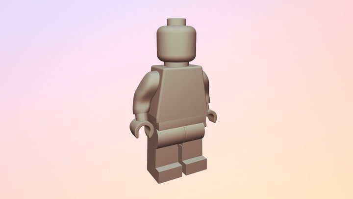 Lego standard(no texture) 3D Model