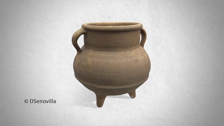 Ancient pot 3D Model