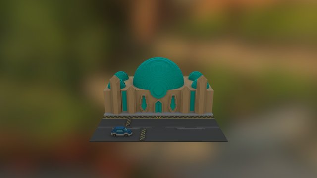 Bergentown Mall 3D Model