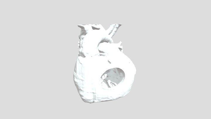 Alm Final Heart With Windows 3D Model