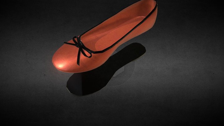 Woman Shoe 3D Model