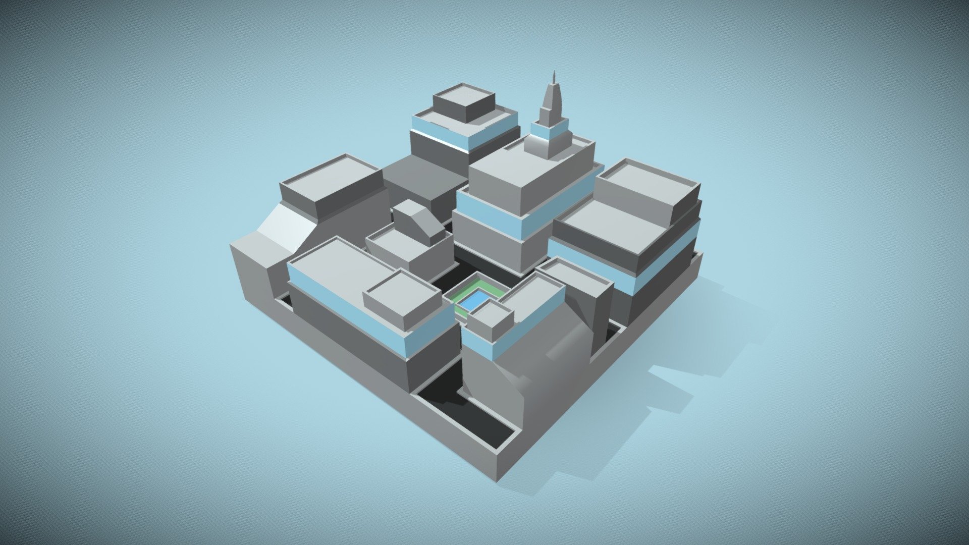 3D Sketchbook 10 - CityScape