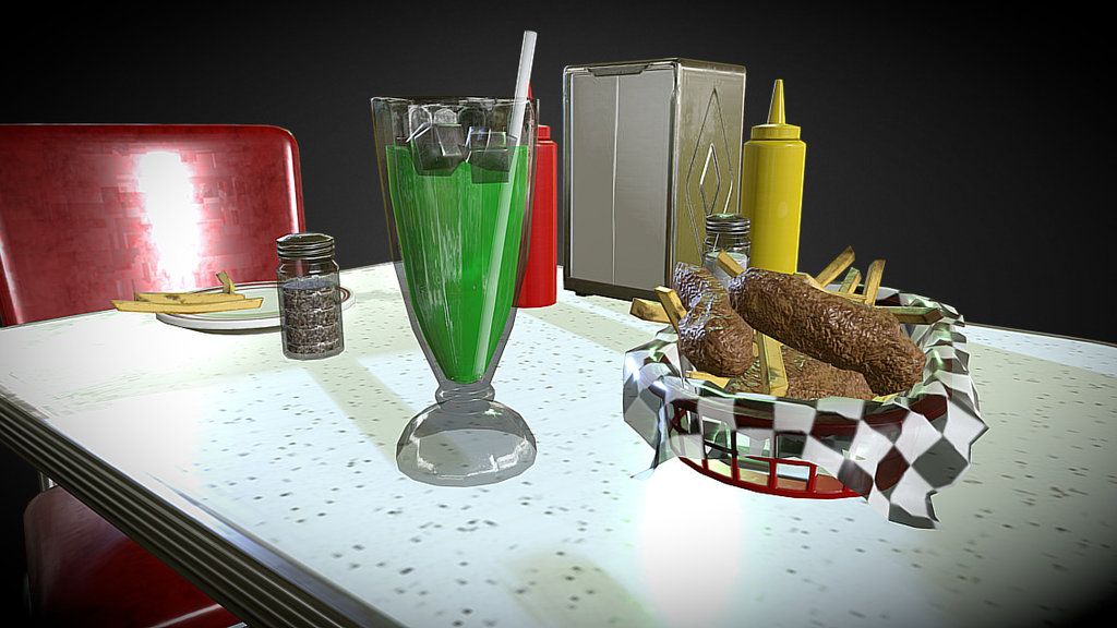 50's Diner Table