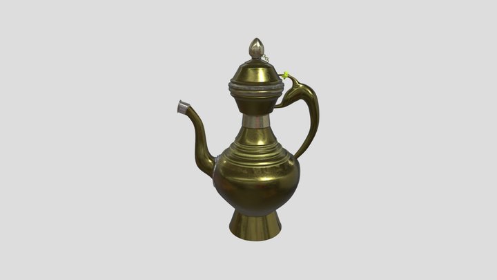 Bhutan Pot 2 3D Model