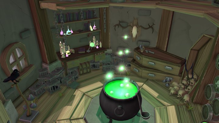 Necromancers Lair 3D Model