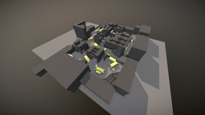 Blockout Clash 3D Model