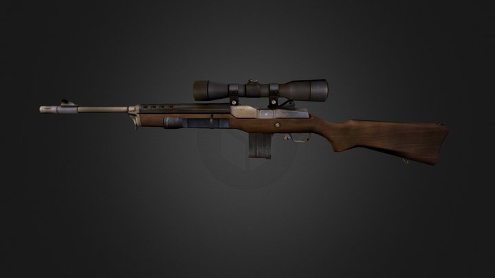 Sniper_Rifle 3D Model