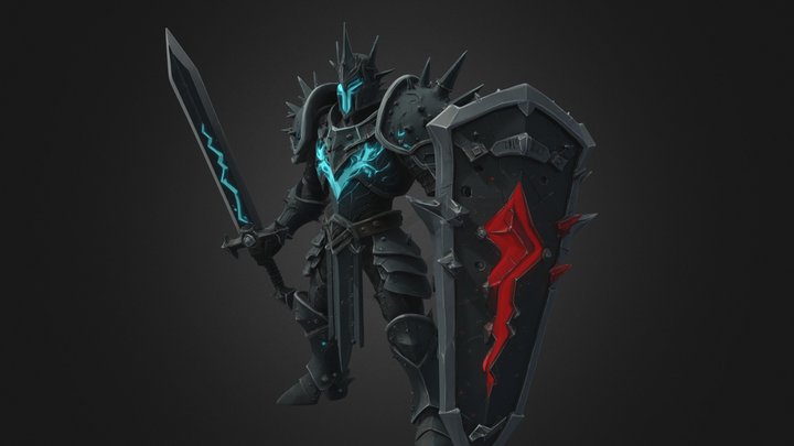 Void-Thorn Knight Boss Lightning – Free 3D Model STL