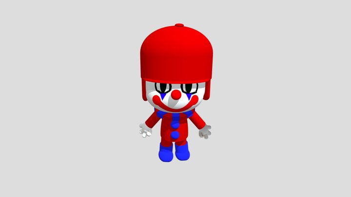 Clown Pocoyo 3D 1.1 3D Model