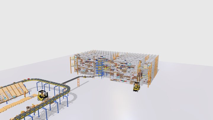 06 - gangway - e - commerce 3 3D Model