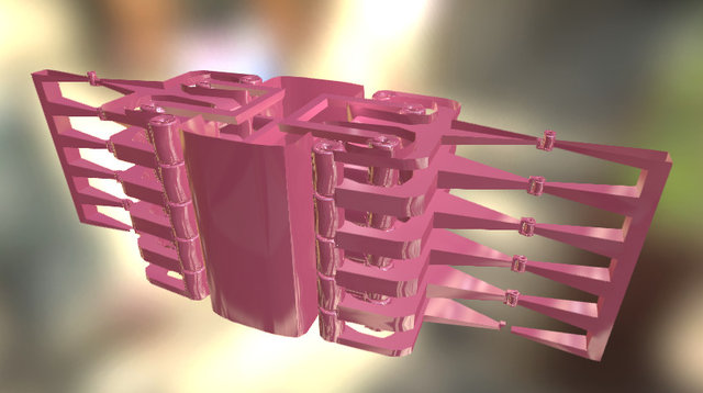 Parafoil Sail 3D Model