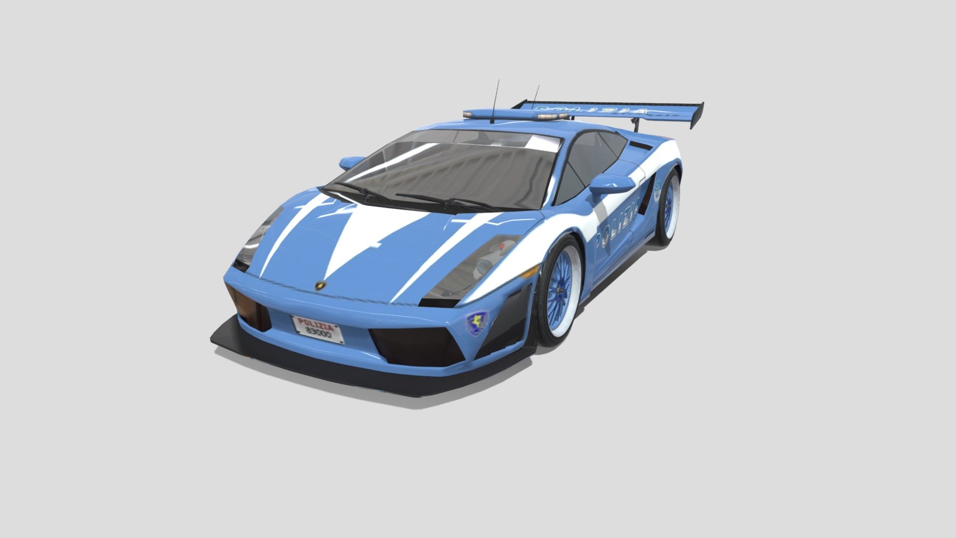 Lamborghini Police Super Car - Download Free 3D model by Car2022 ...