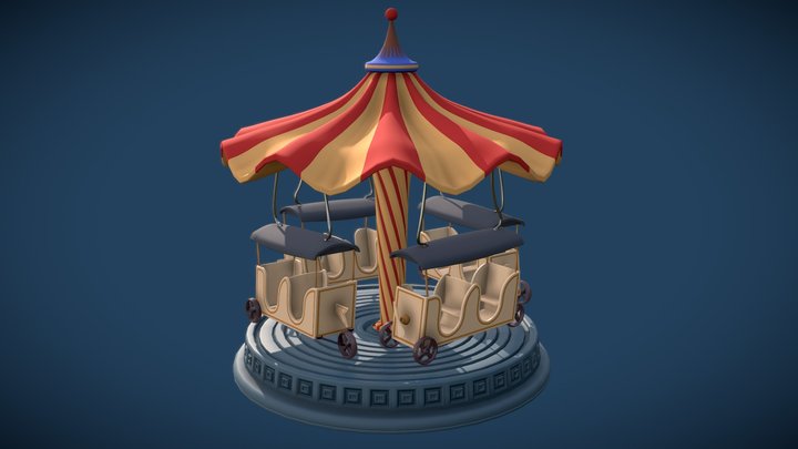 Carousel 3D Model