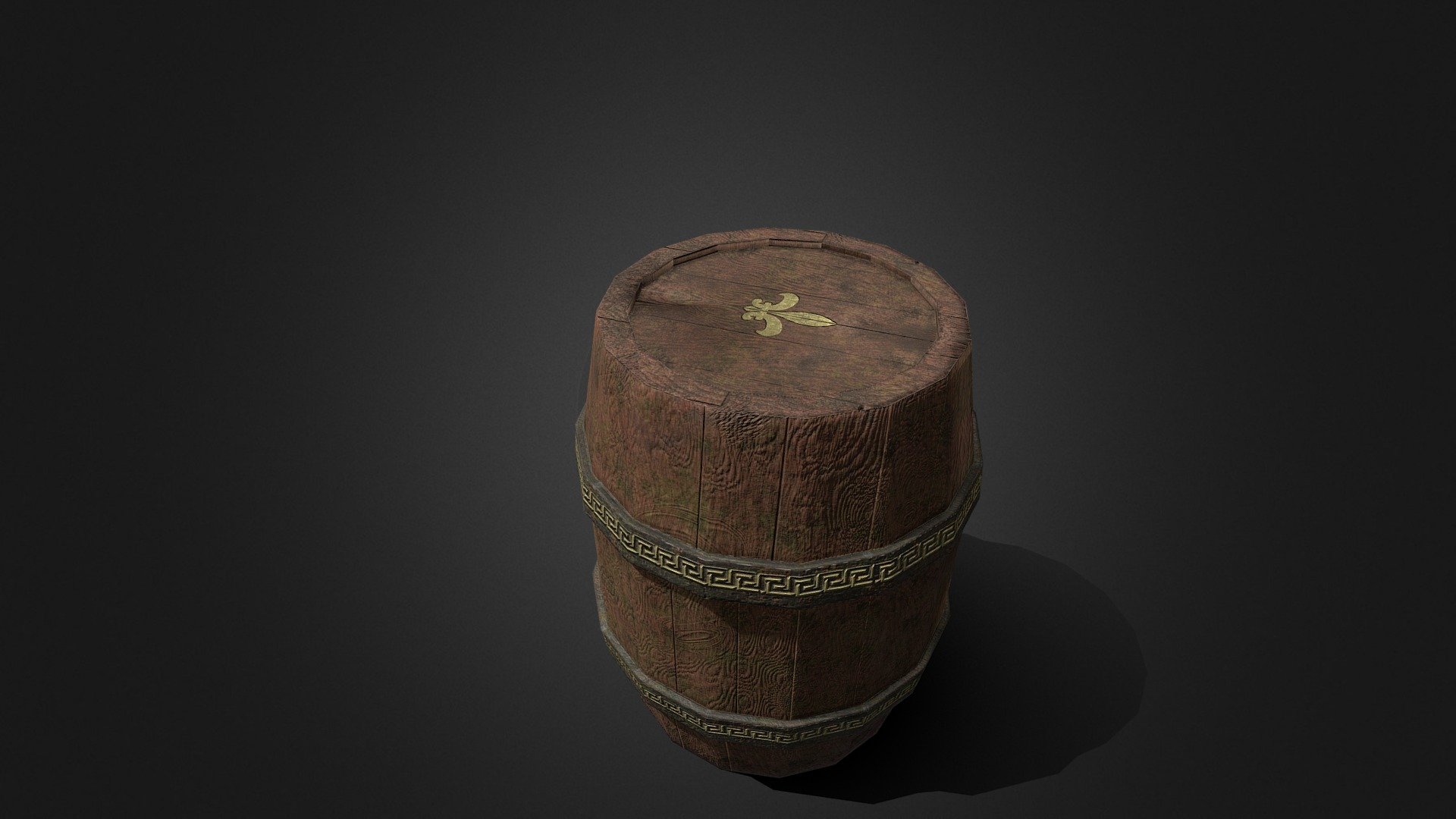 Barrel -1- - 3D model by k016a1842 [ac5abd3] - Sketchfab