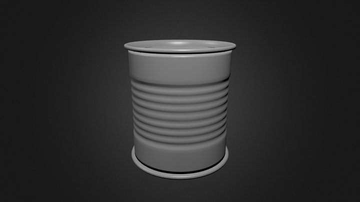 Conservenblik  3D Model