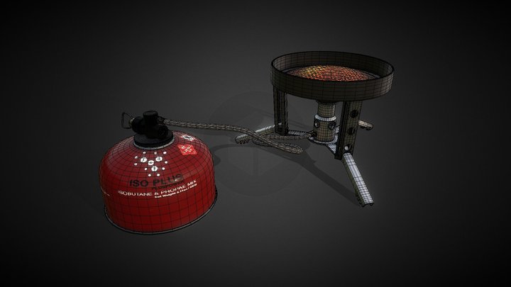 asset_stove 3D Model