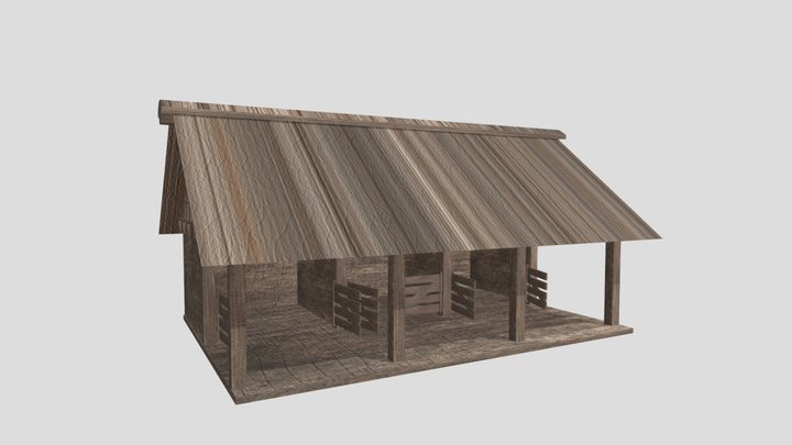 Barn 3D Model
