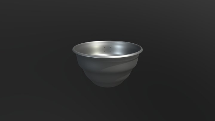 Metal Pot 3D Model