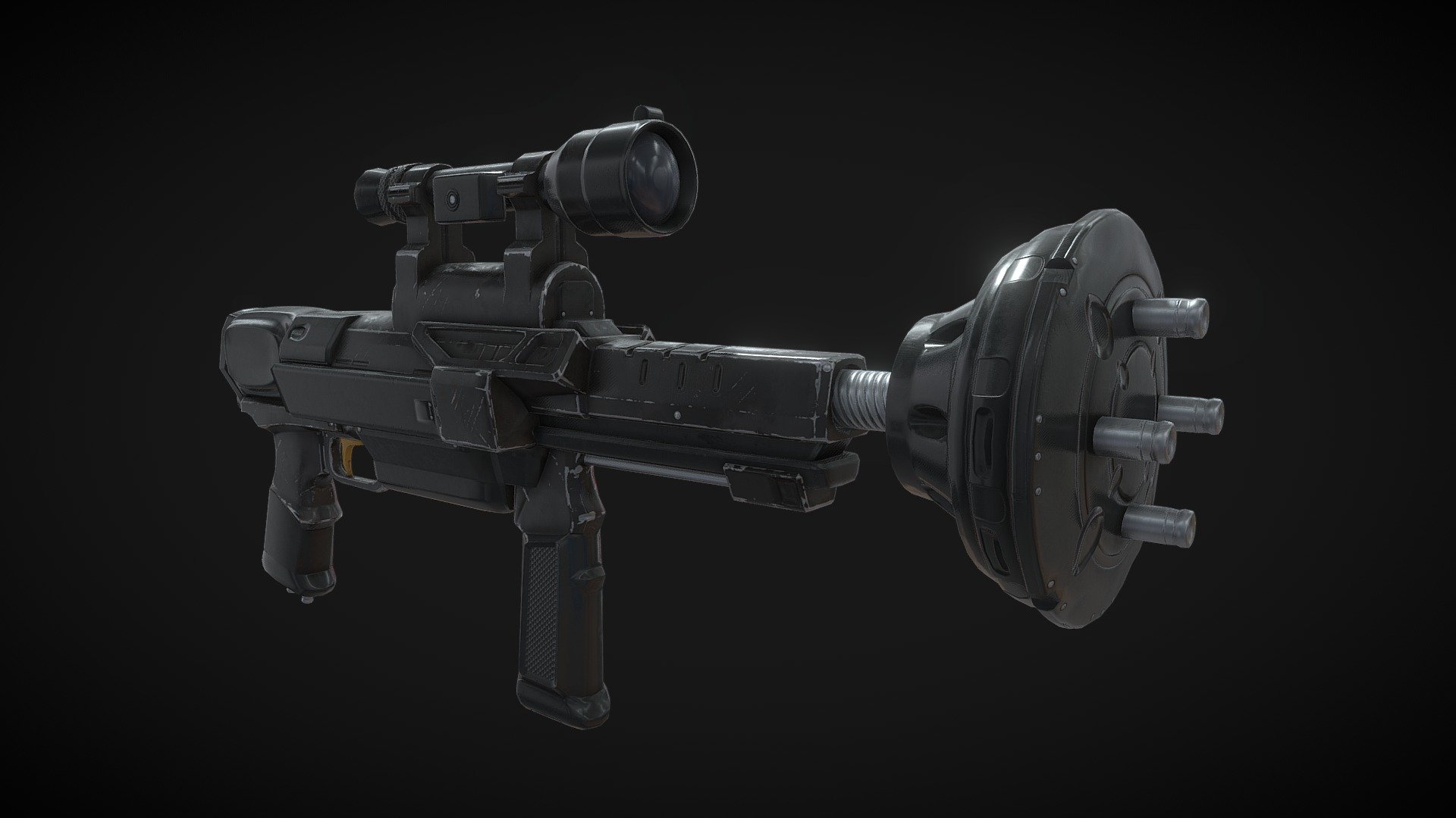 Condiment King Gun - 3D model by saw7264 [ac5be23] - Sketchfab