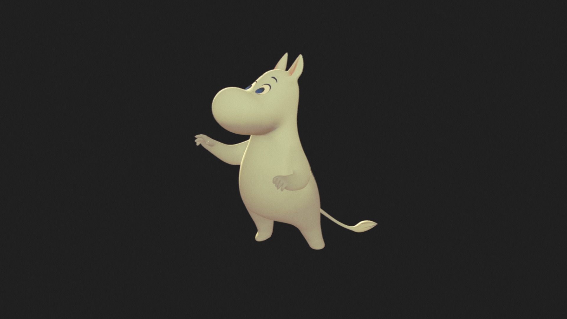Moomin 3d Model By Latva2 Latva2 Ac5c53f
