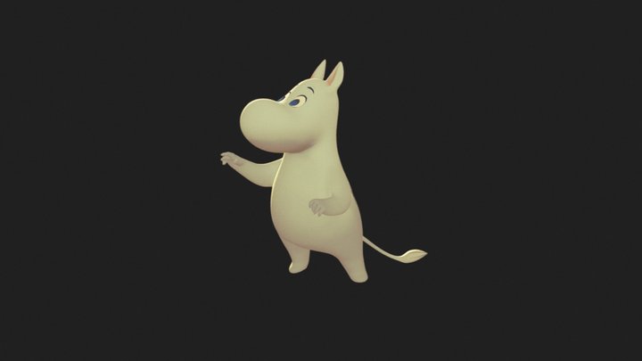 Moomin 3D Model