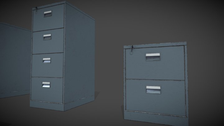 Filing Cabinet - 16MB – Modelo 3D gratuito STL