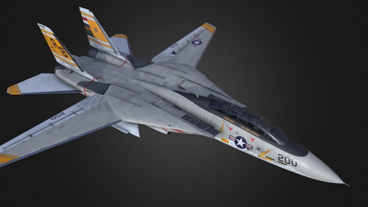 Jet F 14 Tomcat Model