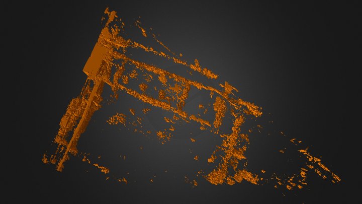 Solid model from IDS Stream-X GPR survey 3D Model