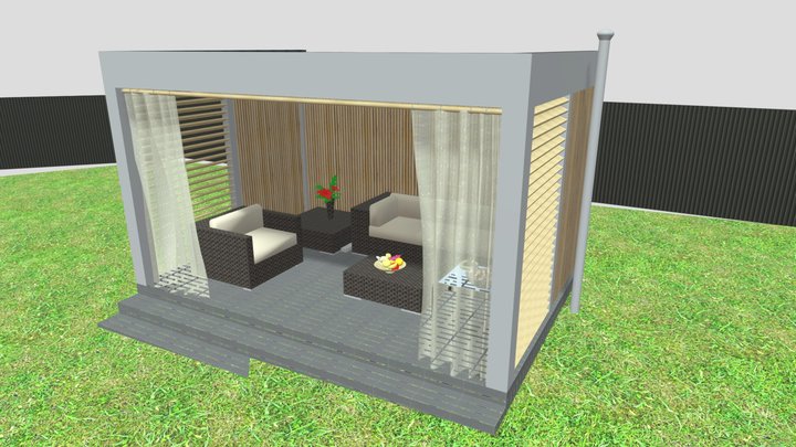 Бесед ка 3D Model
