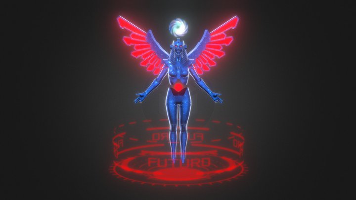 Cyber Isis 3D Model