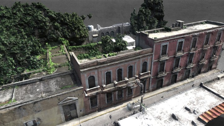 Casa Histórica Mérida (calle 61 X 64 y 66) 3D Model
