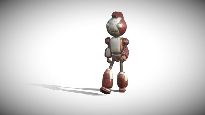 Robotobot Walk 3D Model