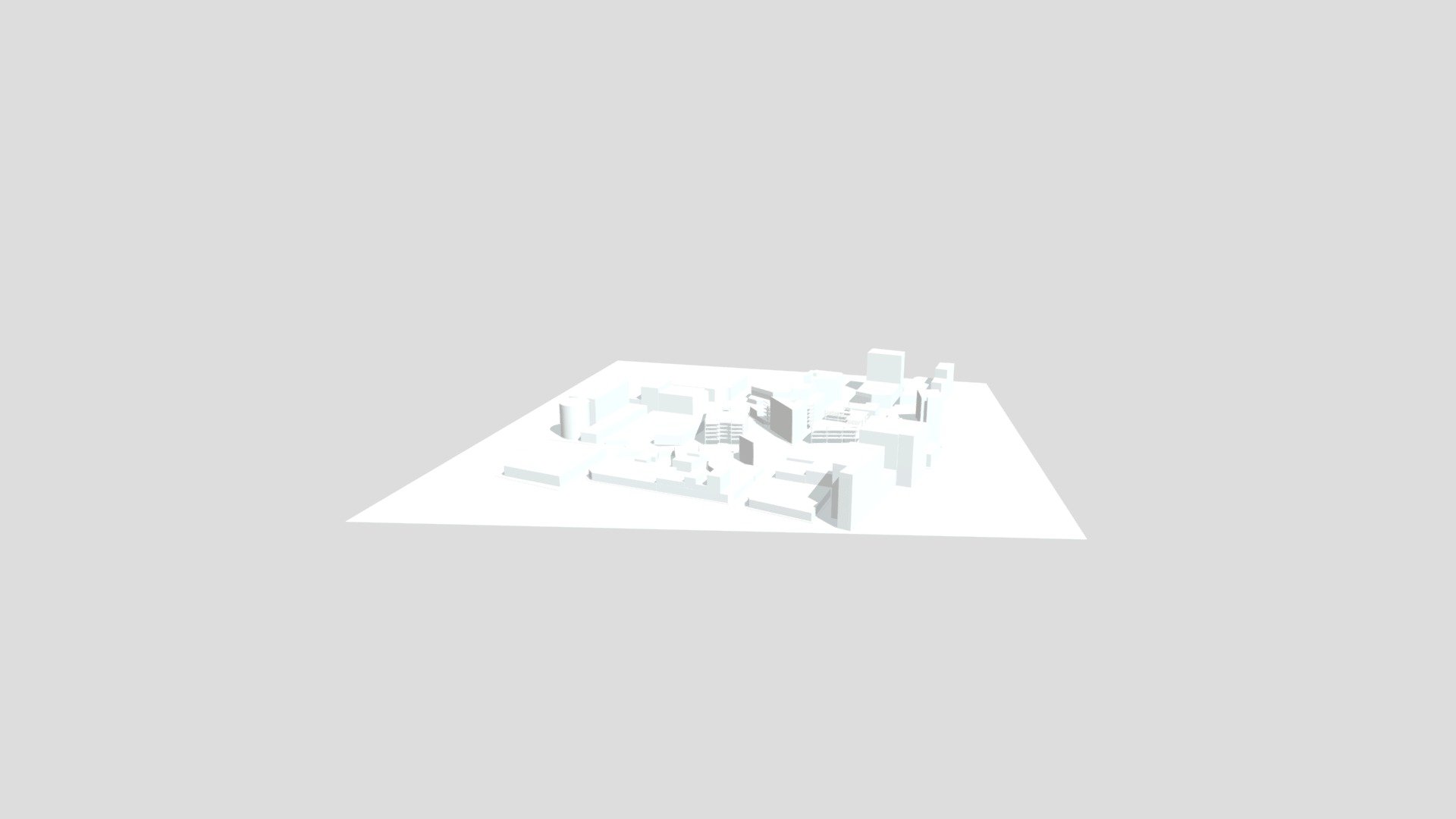 Conjunto Acervo- Maqueta estructural
