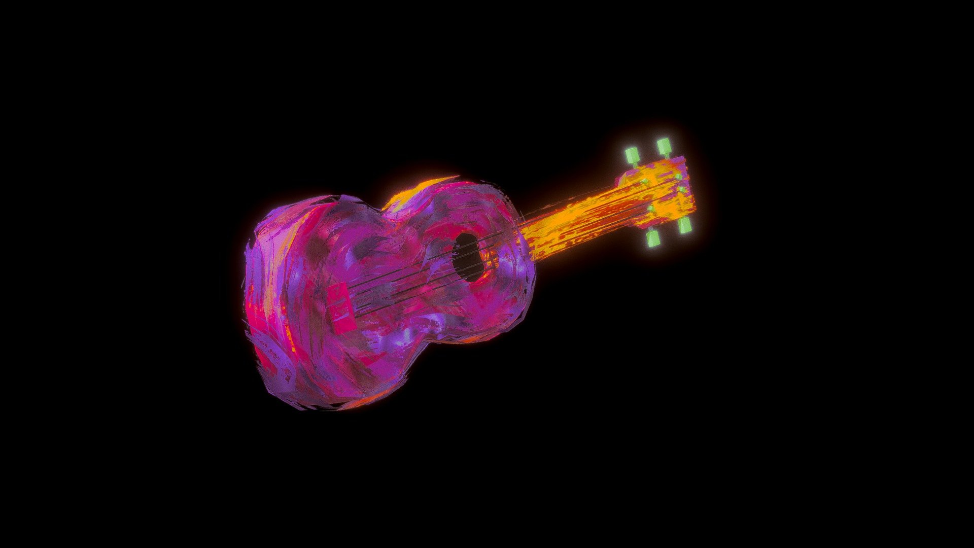 Painted Guitar